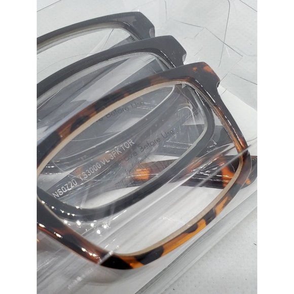 CVS Health 3 Pair Value Pack Readers +2.50 Brown Frame Reading Glasses - Picture 12 of 12